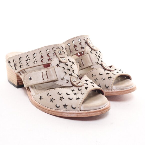 Freebird by Steven MOON STAR Mule Open Toe Sandal Women 10 - Picture 3 of 16